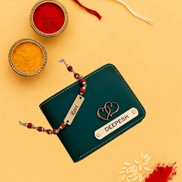 Rakhi + Wallet Combo