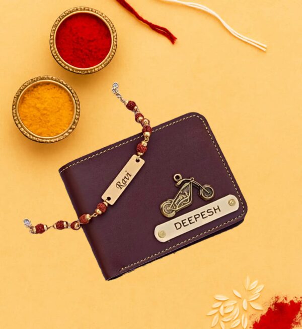 Rakhi + Wallet Combo