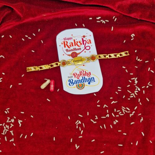 2025/07/1001349198.jpg Name Engraved Rakhi cum Bracelet