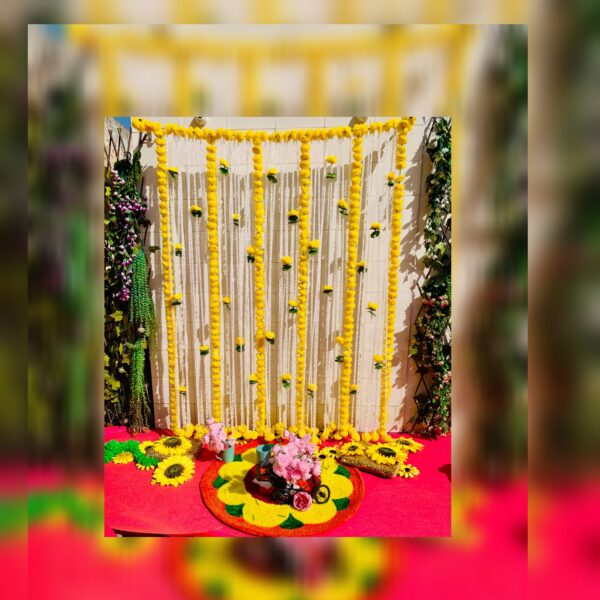 Festive Decor Backdrop