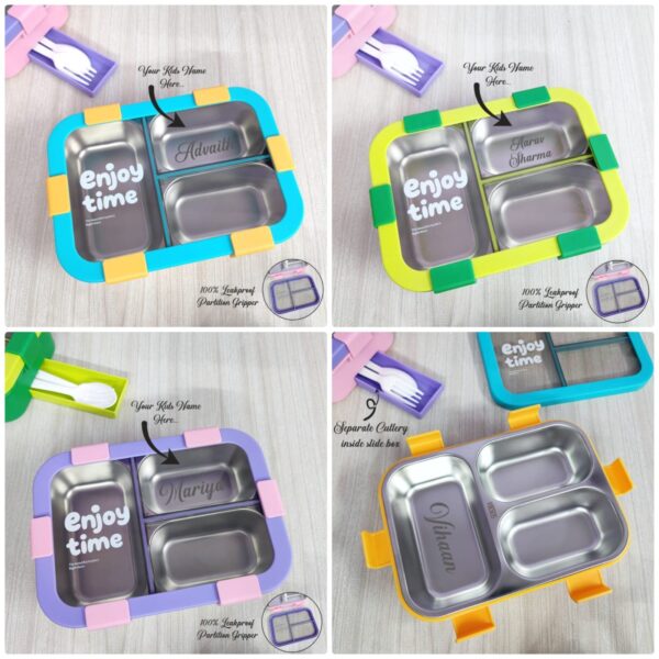 3 Partition Lunch Box